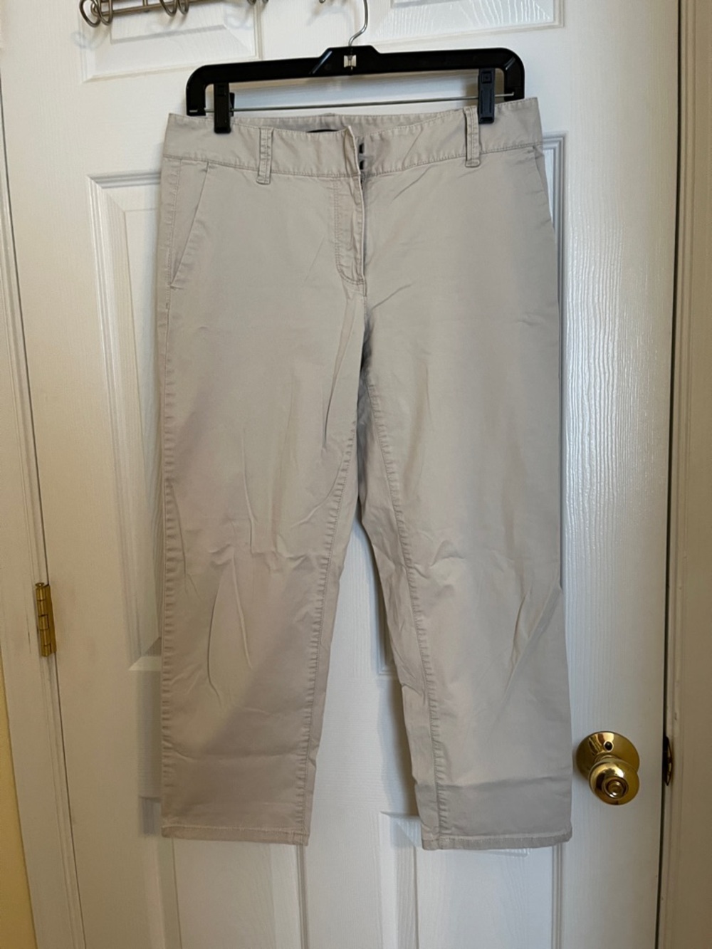 Ann Taylor Light Beige Chino Pants